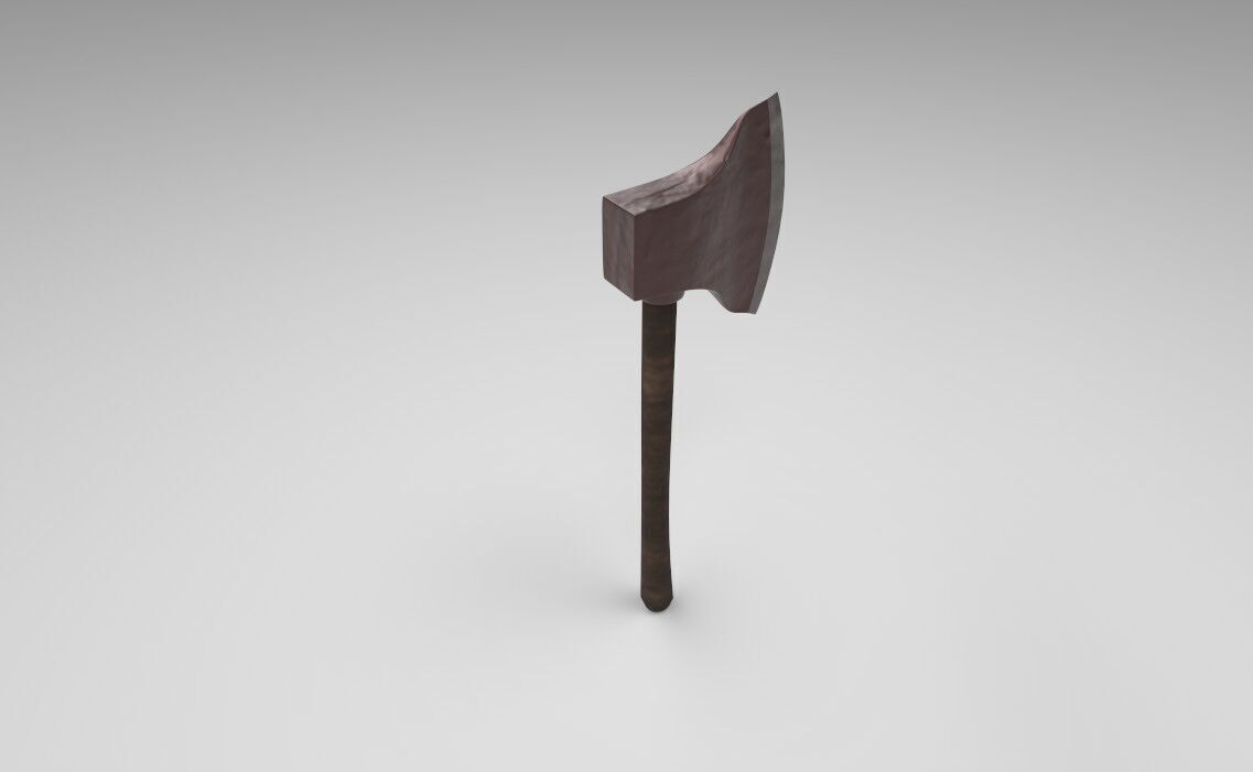 Axe Bundle 2K -Commercial License- Low-poly 3D model_4