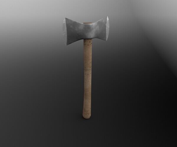 Axe Bundle 2K -Commercial License- Low-poly 3D model_3