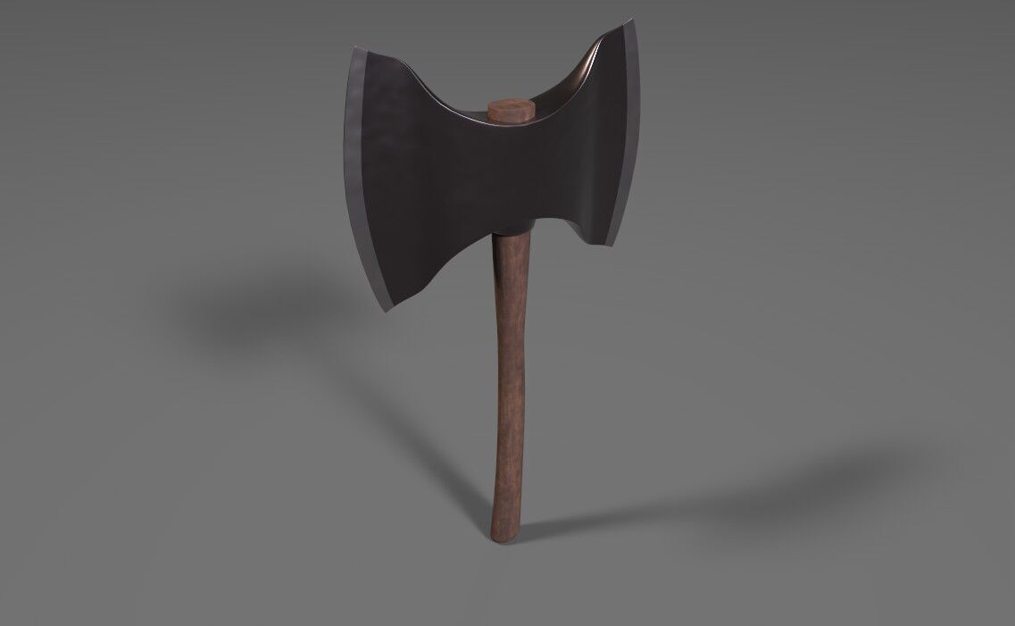 Axe Bundle 2K -Commercial License- Low-poly 3D model_5