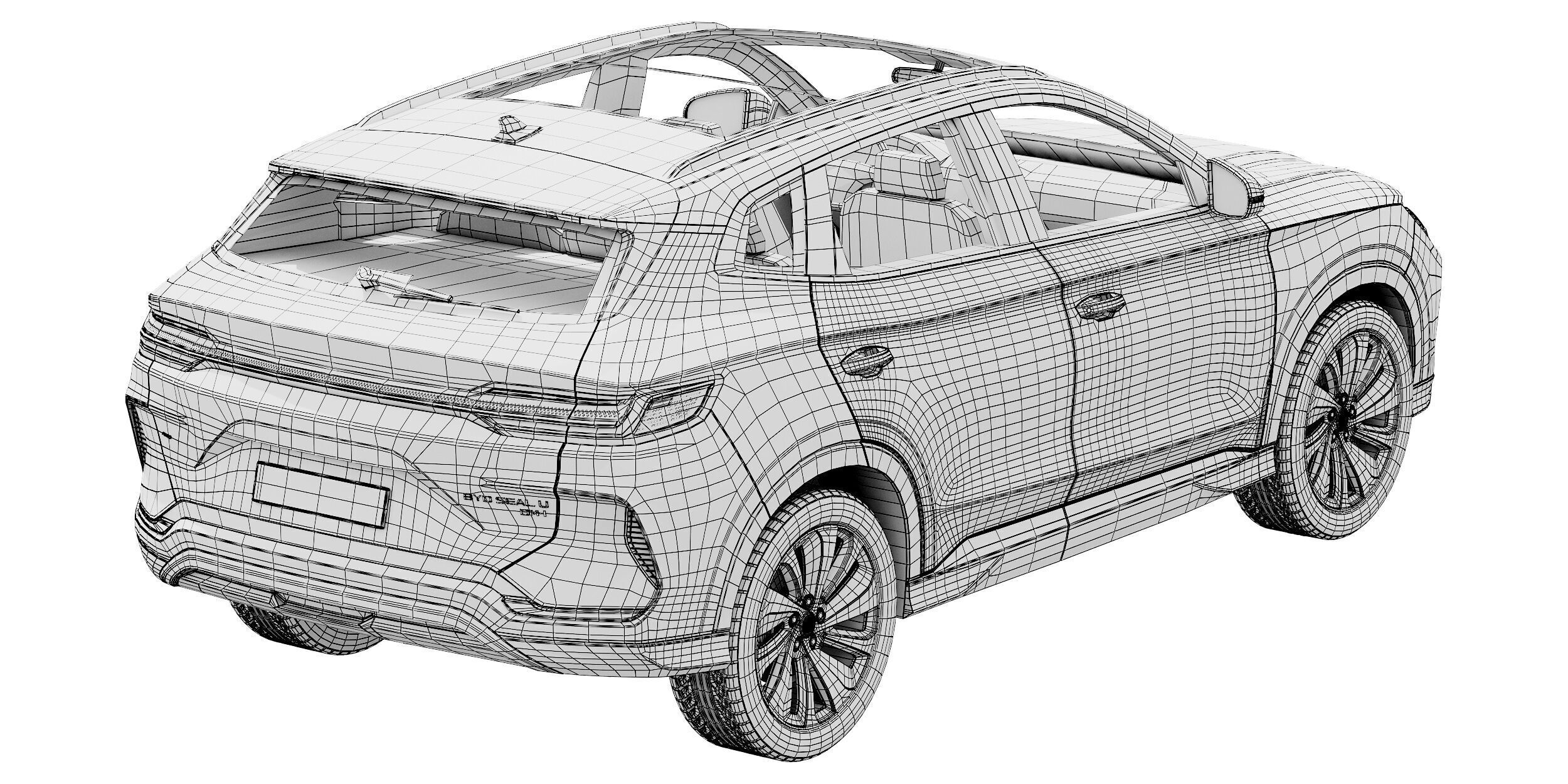 BYD Seal U DM-i 2025 3D model_17
