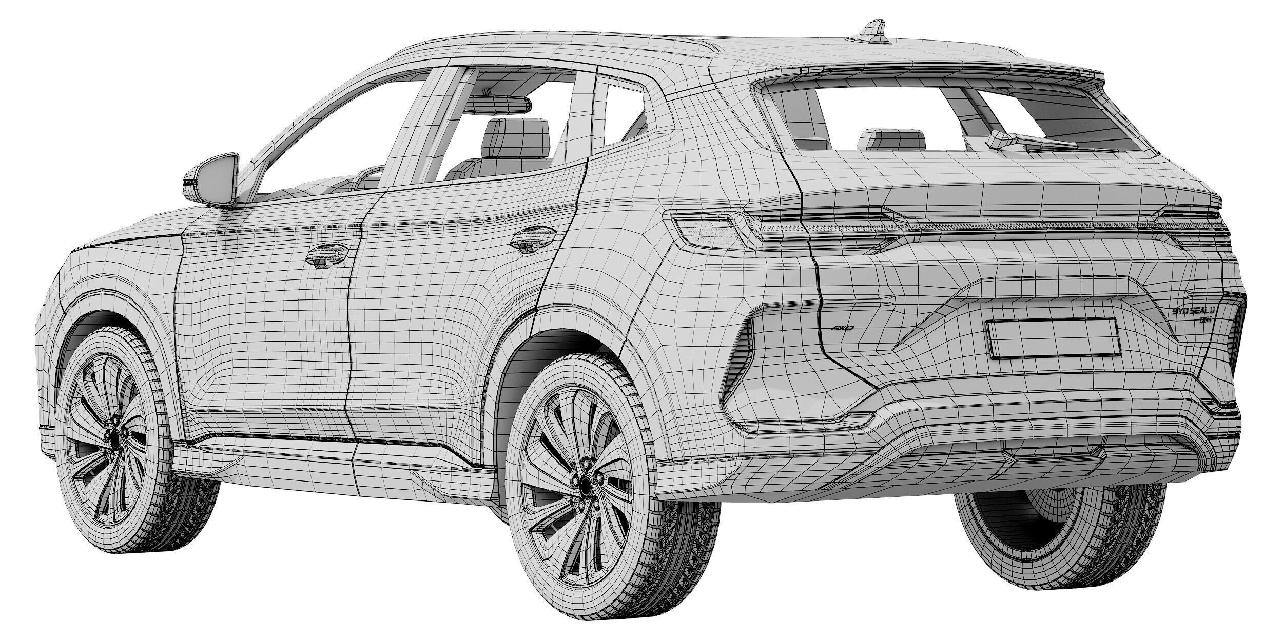 BYD Seal U DM-i 2025 3D model_15