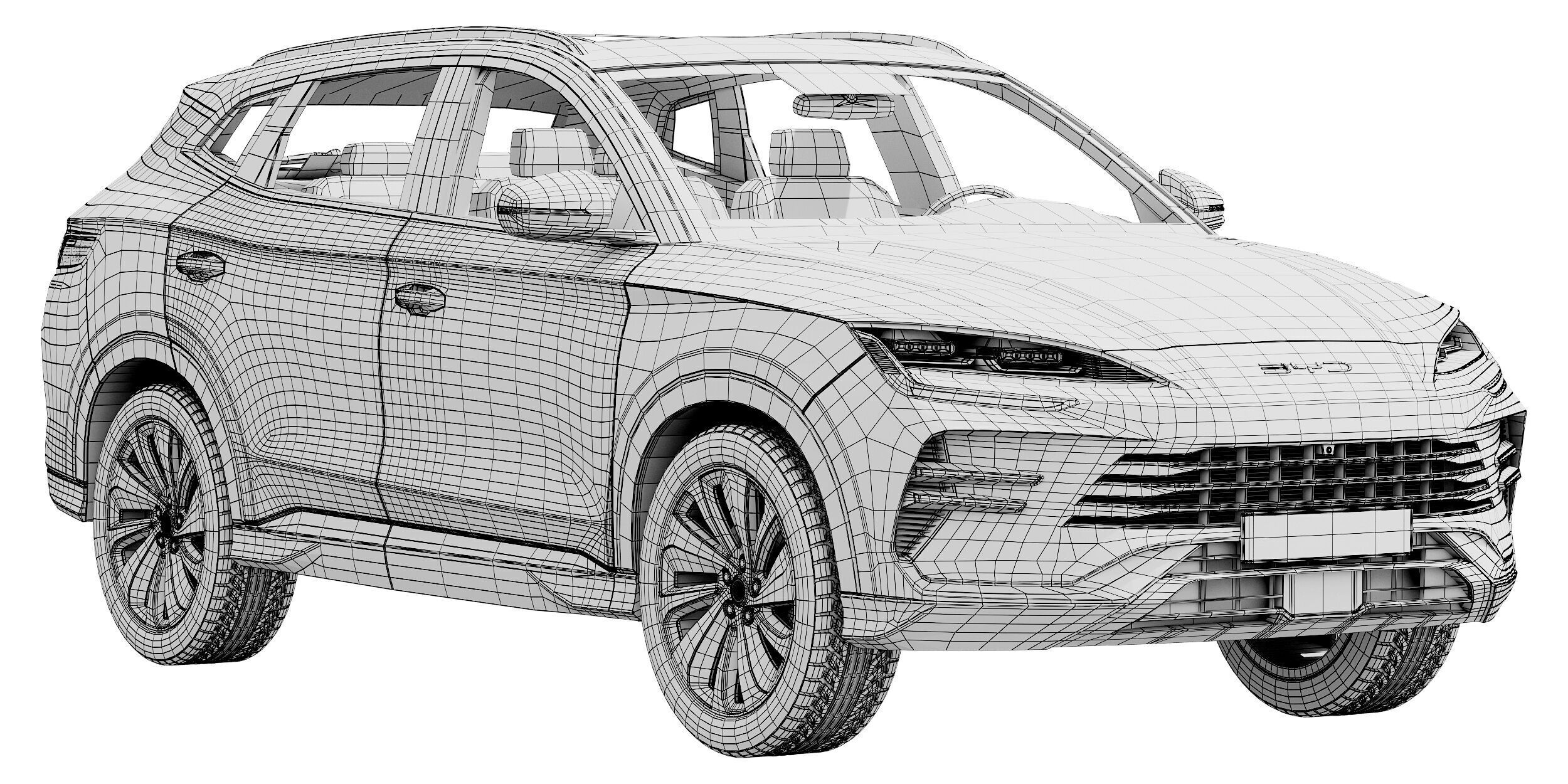 BYD Seal U DM-i 2025 3D model_14