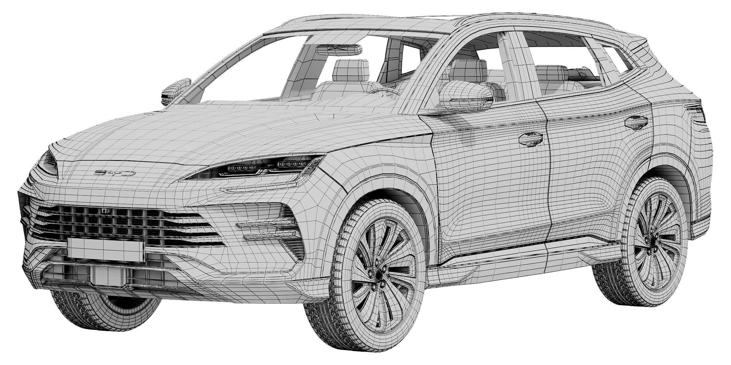 BYD Seal U DM-i 2025 3D model_13