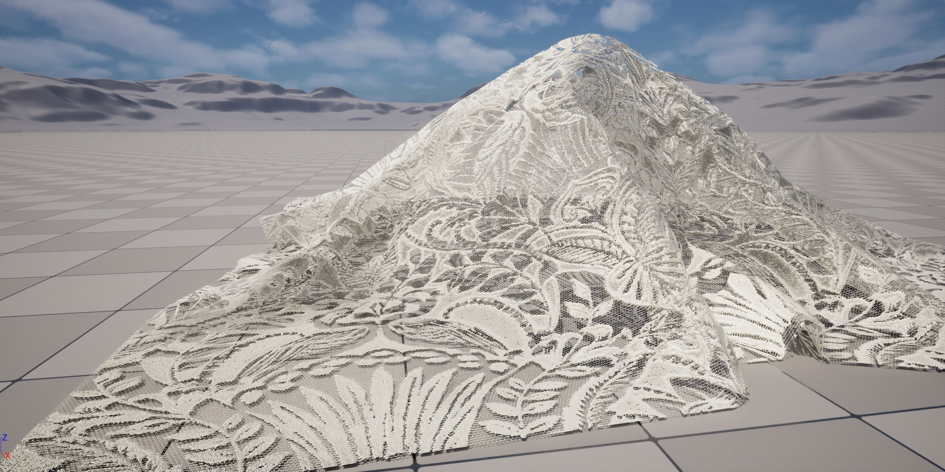 PBR Lace Two birds Texture_3