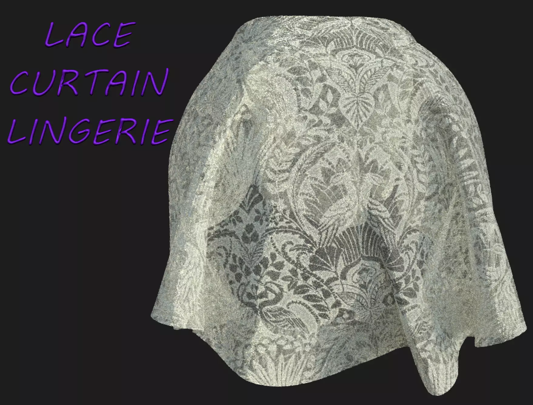 PBR Lace Two birds Texture_0