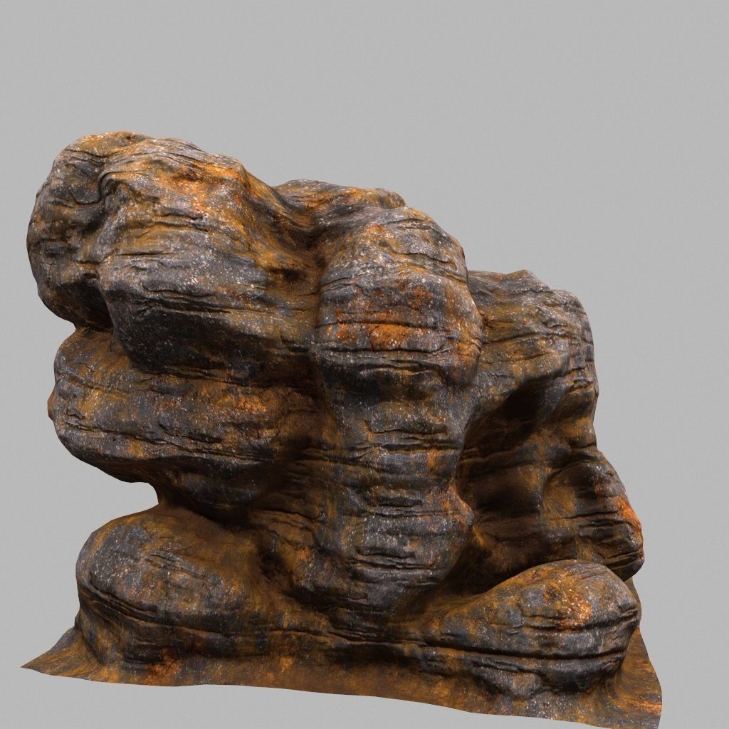 Rock 3D model_16
