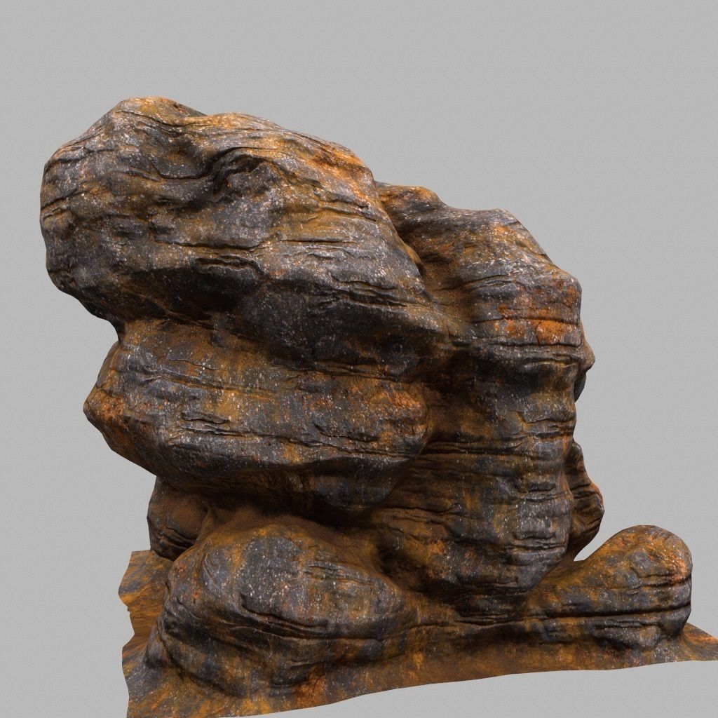 Rock 3D model_8