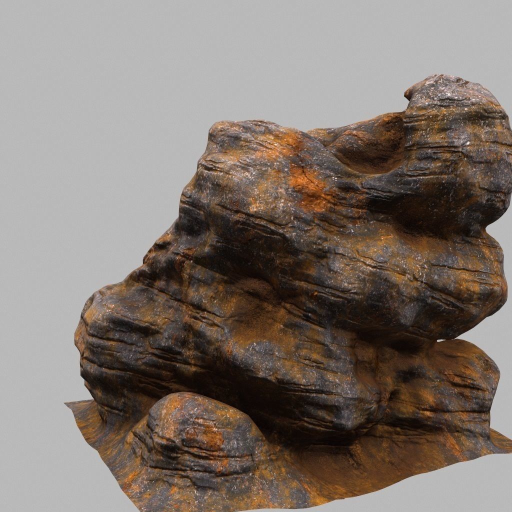 Rock 3D model_11