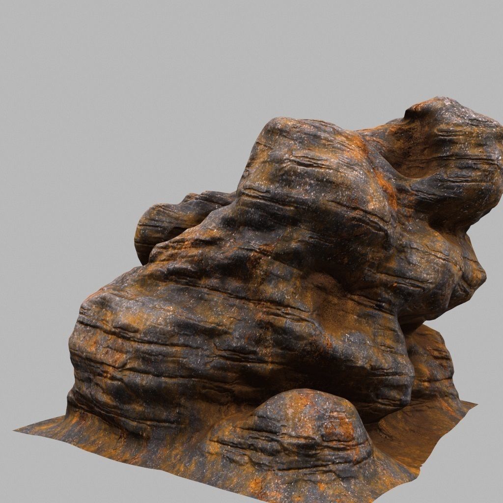 Rock 3D model_13