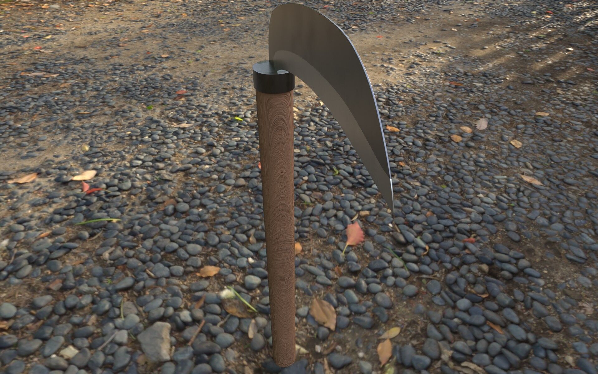 Asian Weapons Bundle 2K -Beta- Low-poly 3D model_5