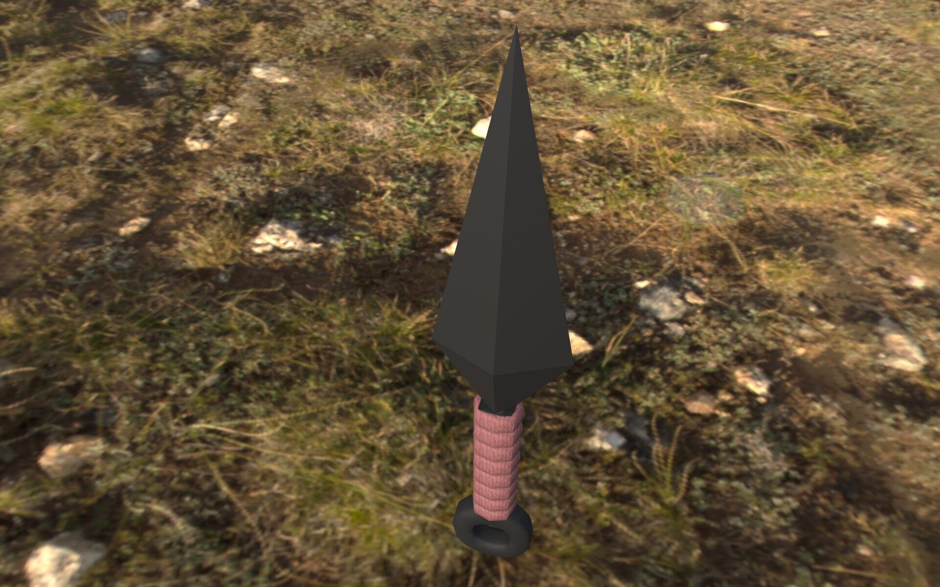 Asian Weapons Bundle 2K -Beta- Low-poly 3D model_8