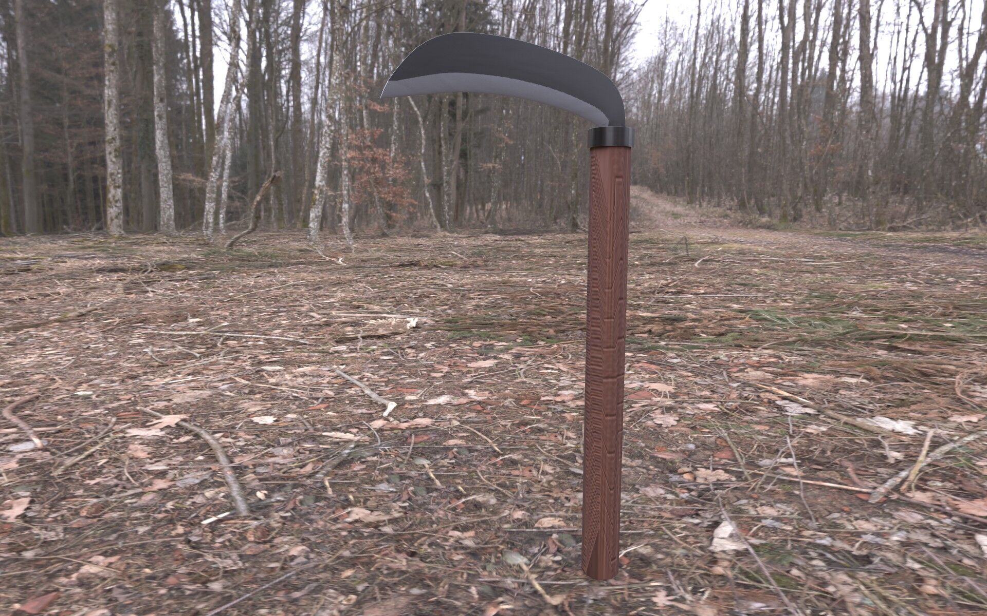 Asian Weapons Bundle 2K -Beta- Low-poly 3D model_4