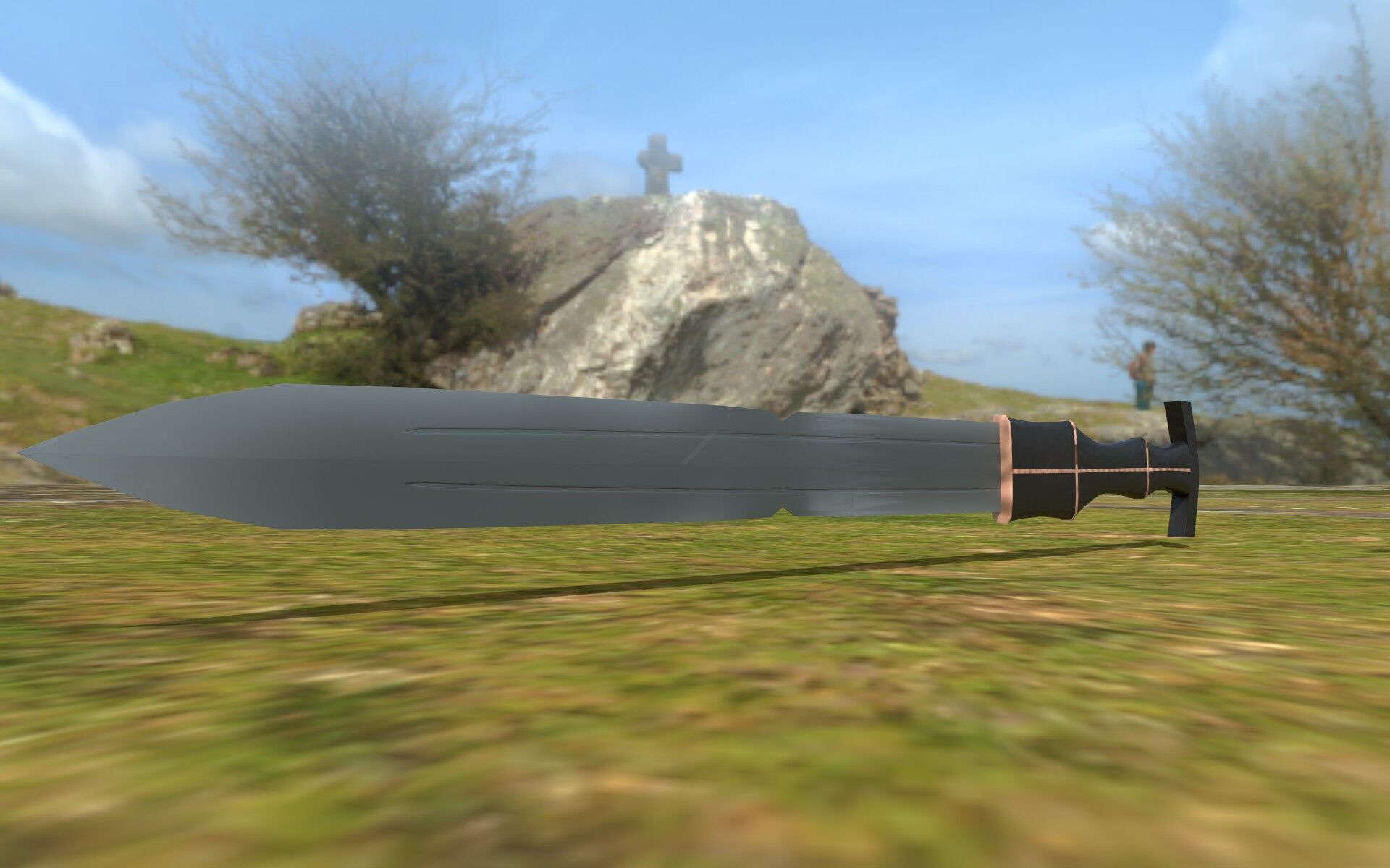 Asian Weapons Bundle 2K -Beta- Low-poly 3D model_16