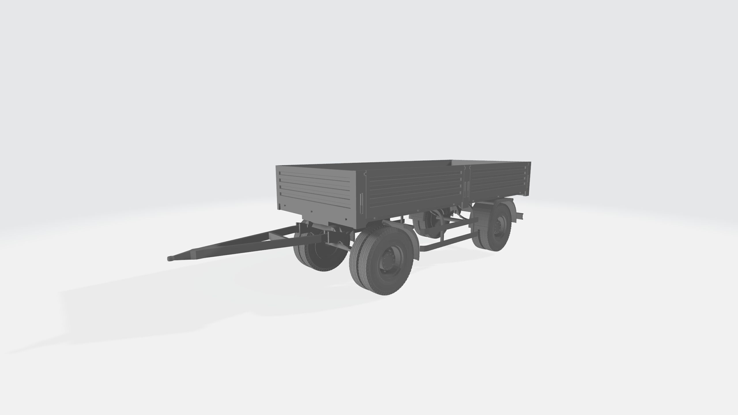 Kamaz Trailer 3D print model_5