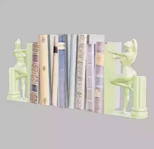 Manga Girl Bookend