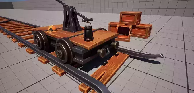 Stylized Mine Props Pack