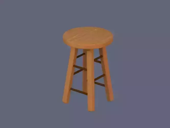 Wooden Stool 