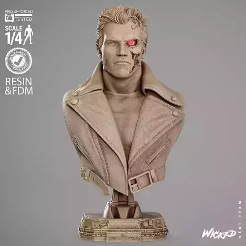 Wicked Movies Terminator Portrait Bust