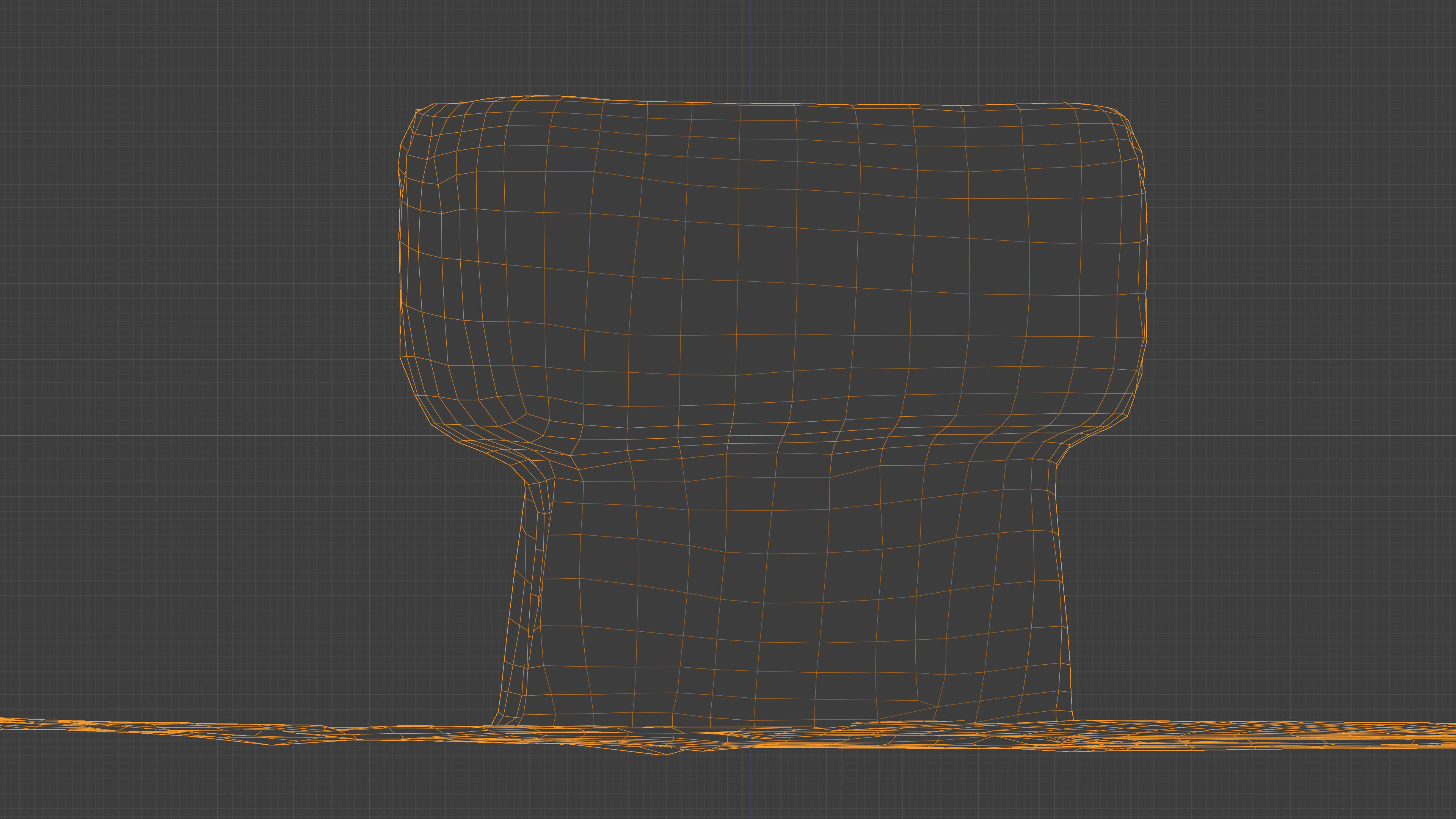 Photorealistic 3D scan of concrete abandoned empty planter Low-poly 3D model_25