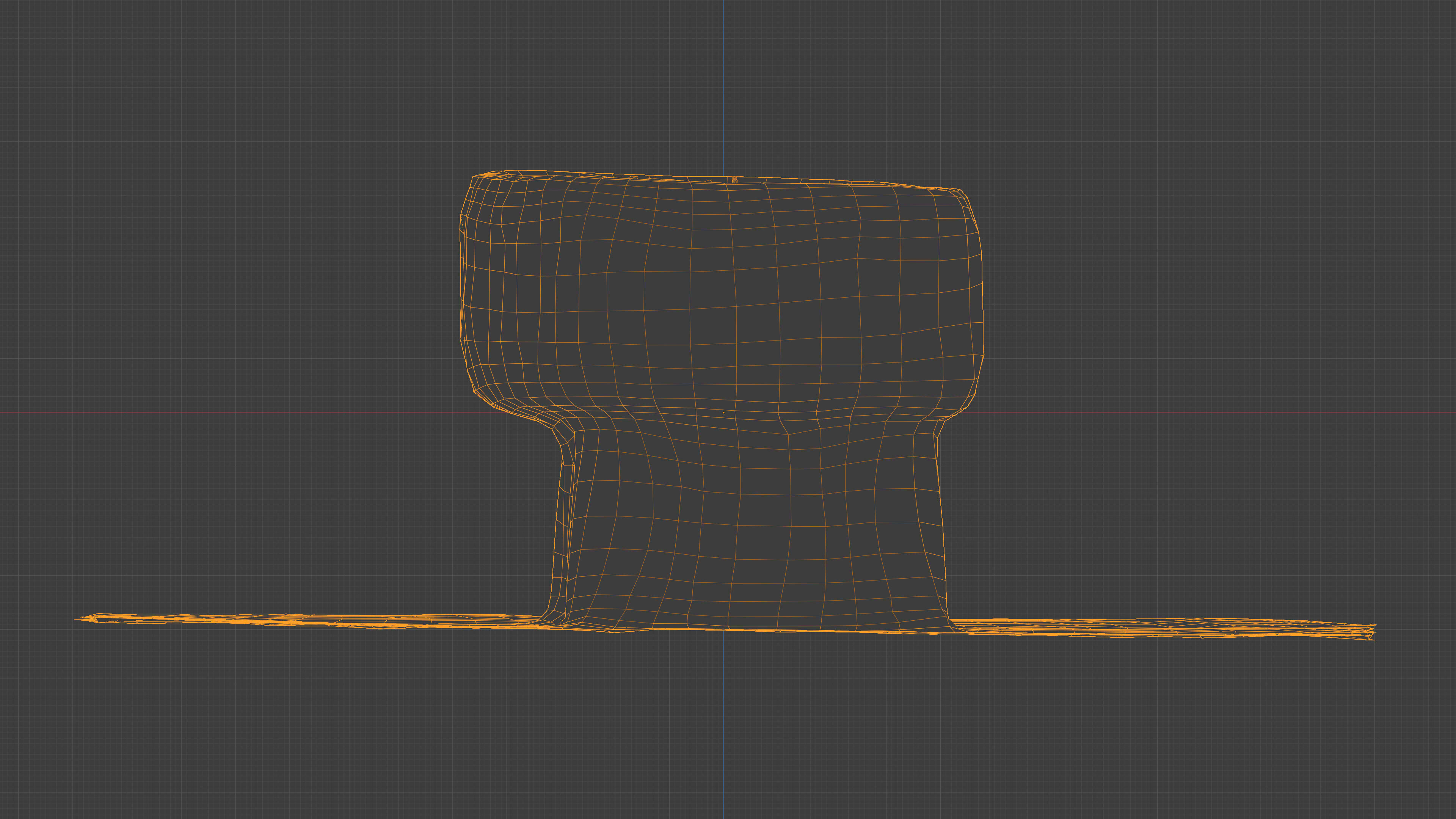 Photorealistic 3D scan of concrete abandoned empty planter Low-poly 3D model_24