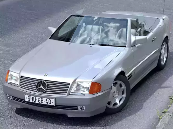 Mercedes-Benz SL R129 1990 3D model