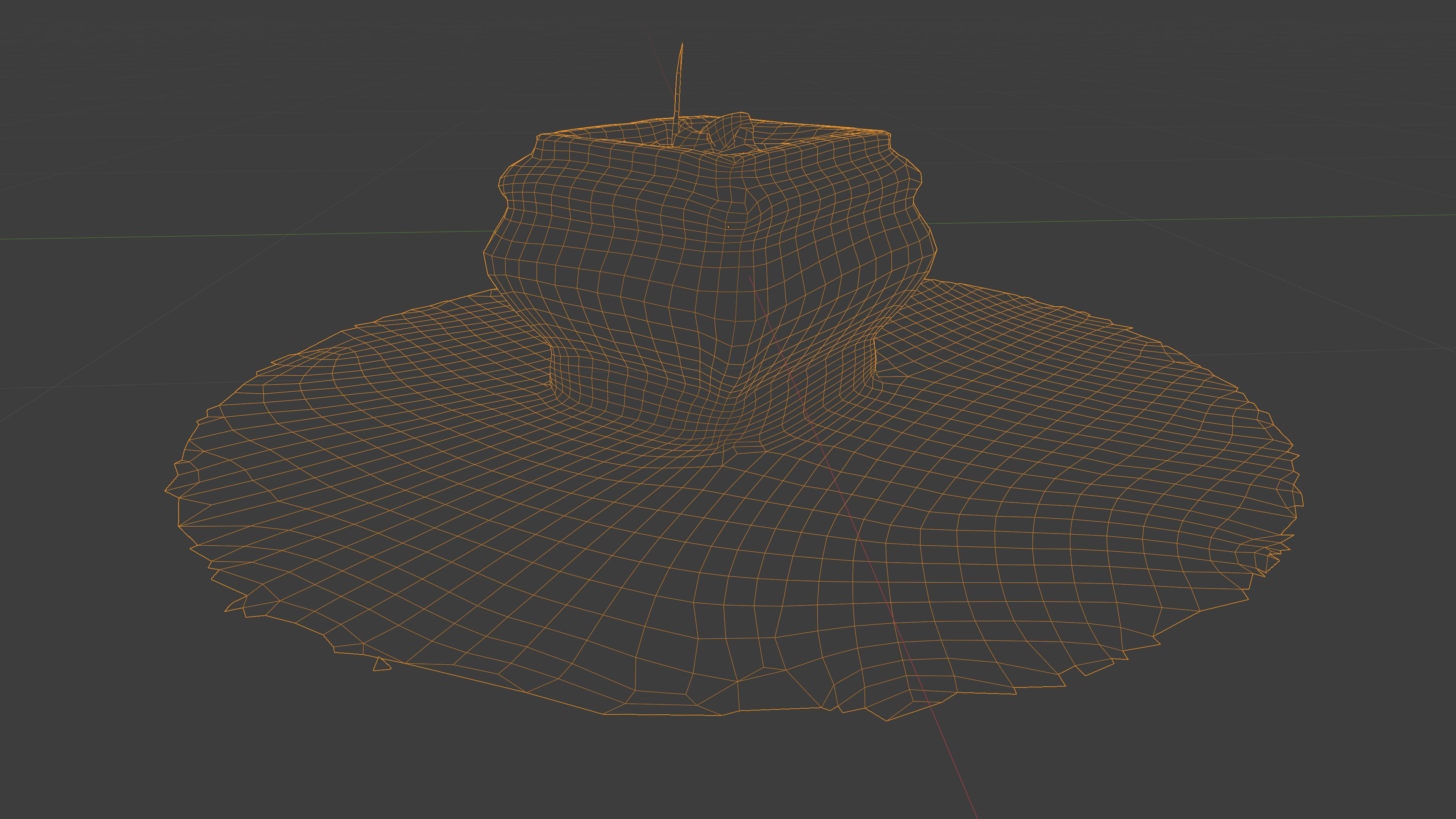 Photorealistic 3D scan of concrete abandoned empty planter Low-poly 3D model_26