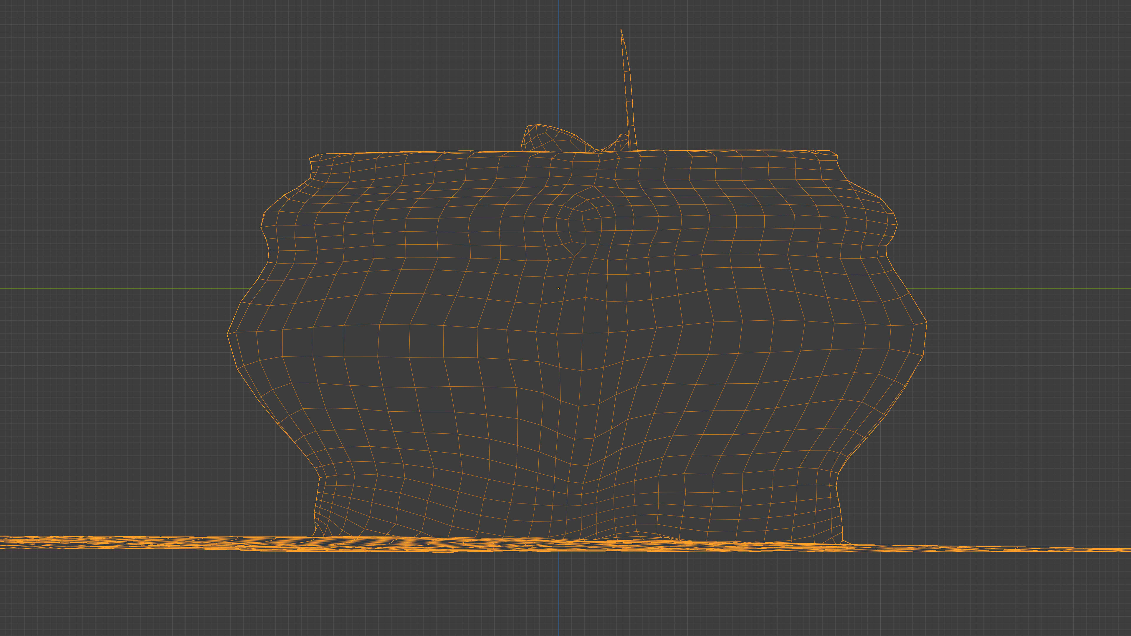 Photorealistic 3D scan of concrete abandoned empty planter Low-poly 3D model_24