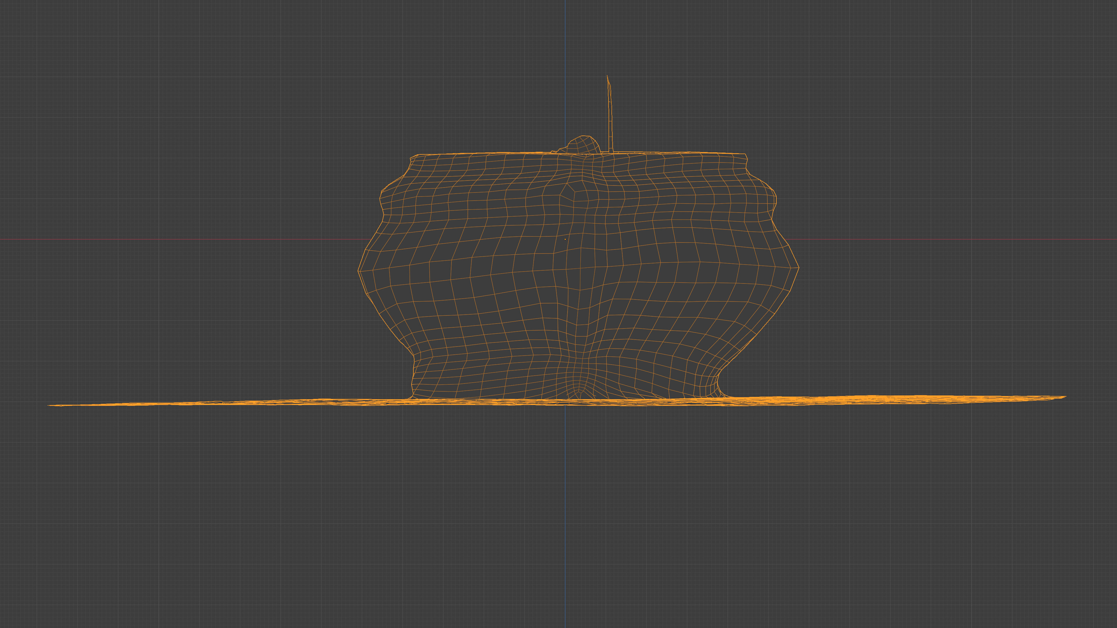 Photorealistic 3D scan of concrete abandoned empty planter Low-poly 3D model_22
