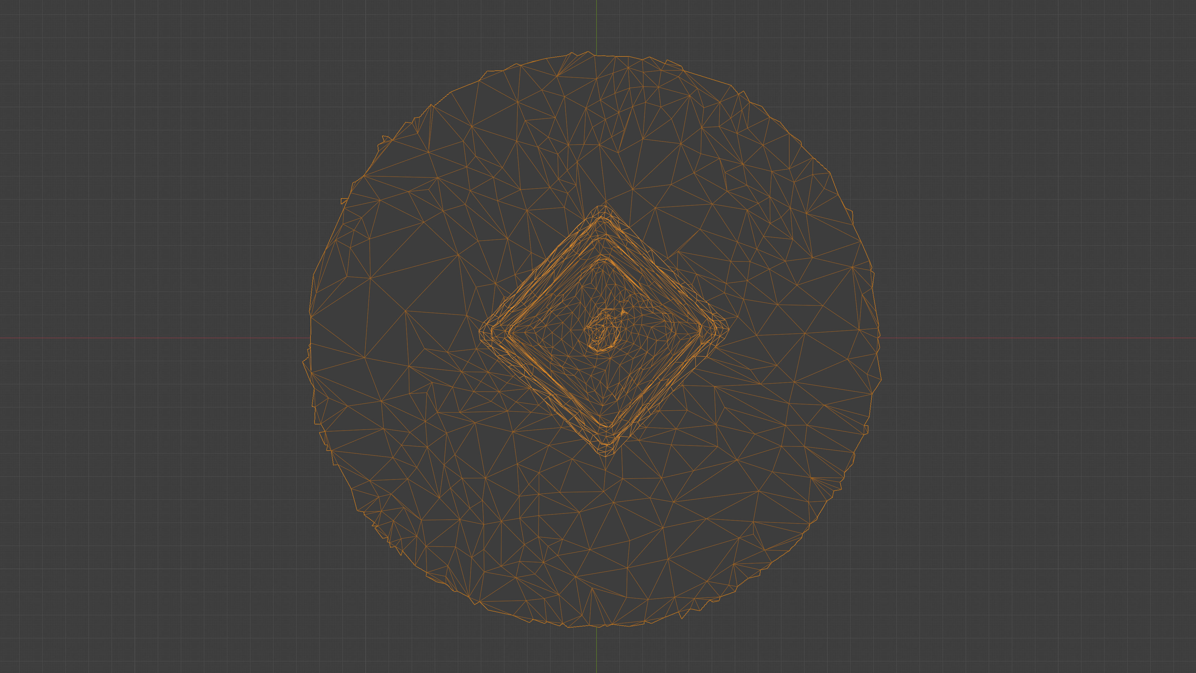 Photorealistic 3D scan of concrete abandoned empty planter Low-poly 3D model_20