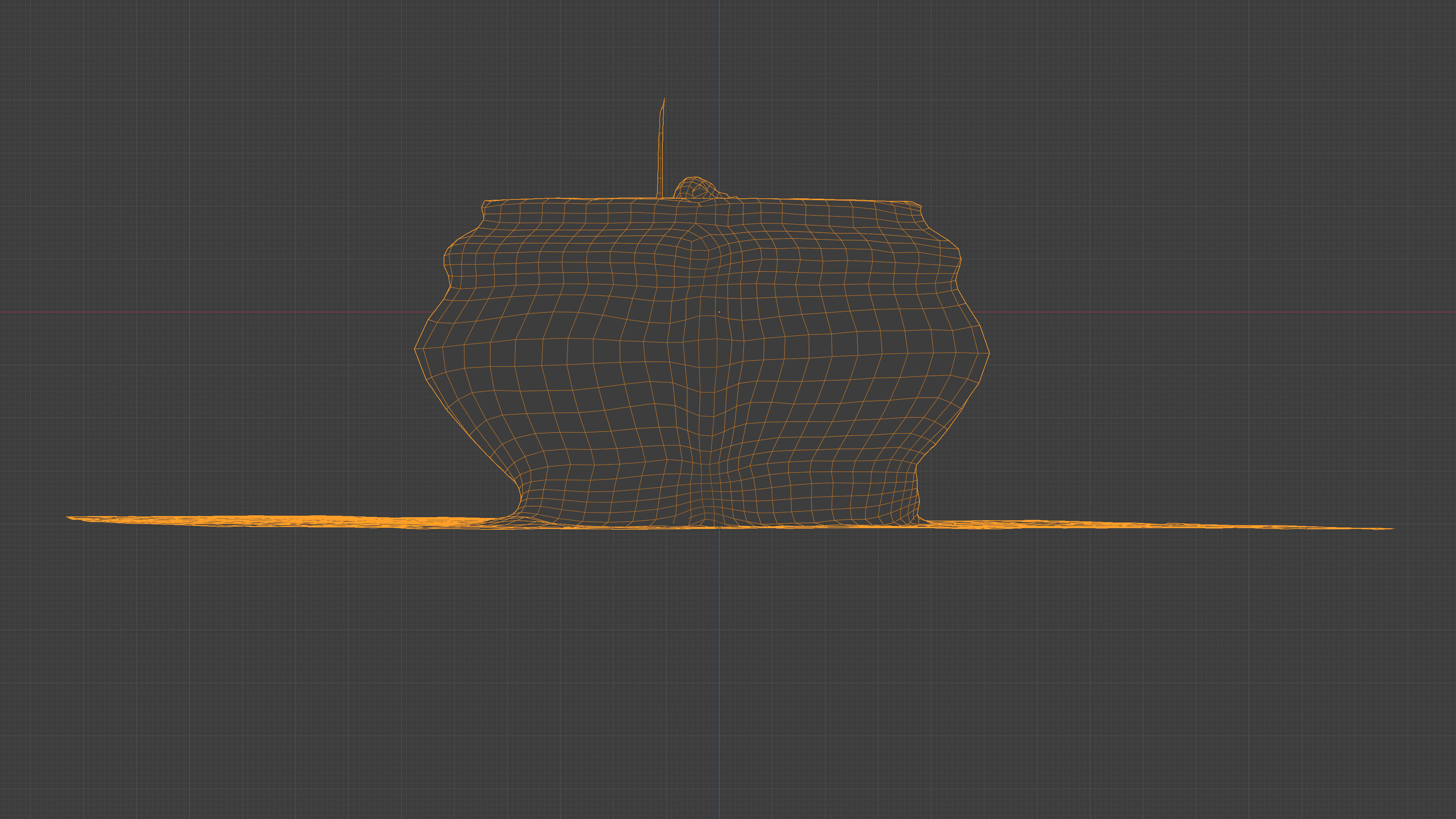 Photorealistic 3D scan of concrete abandoned empty planter Low-poly 3D model_23