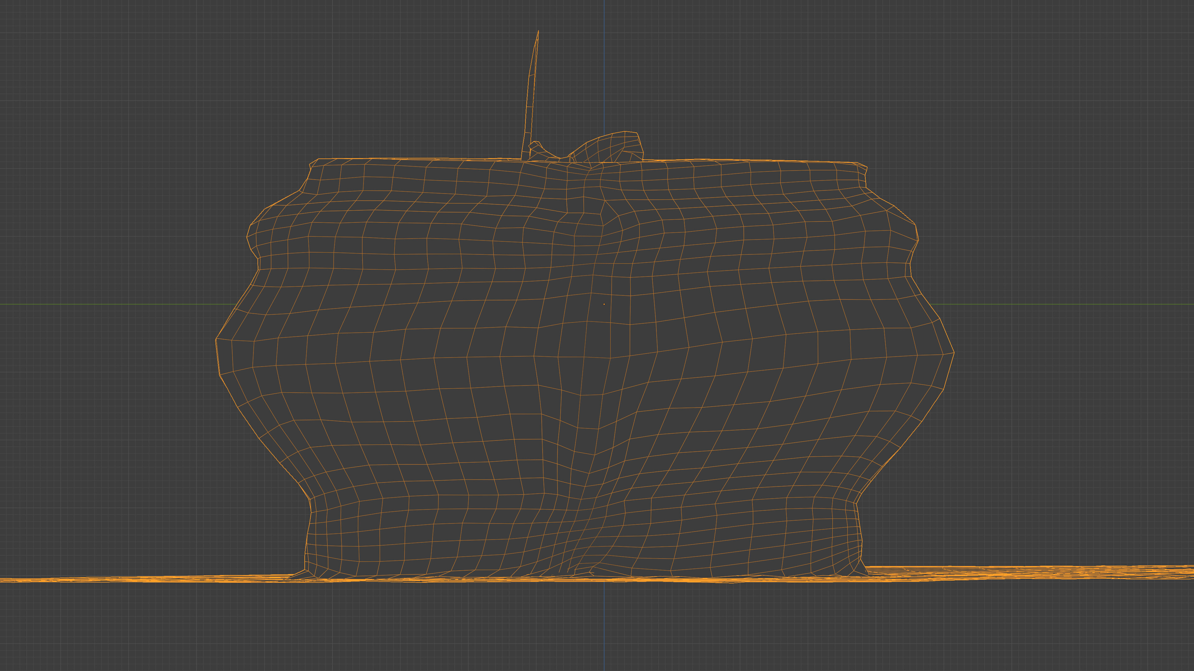 Photorealistic 3D scan of concrete abandoned empty planter Low-poly 3D model_25