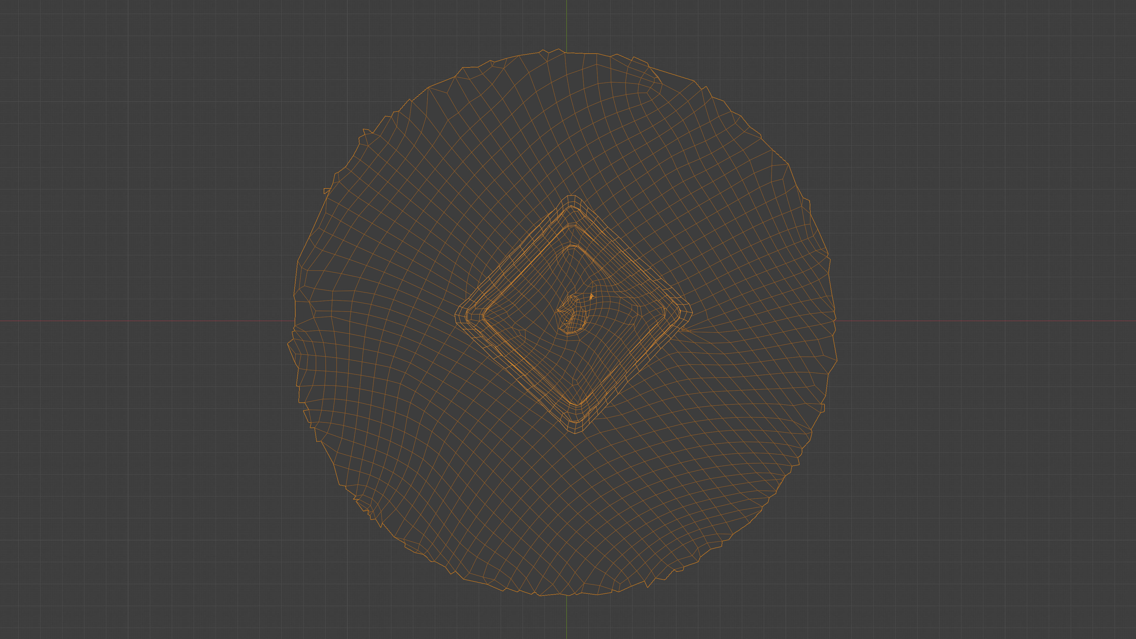 Photorealistic 3D scan of concrete abandoned empty planter Low-poly 3D model_21