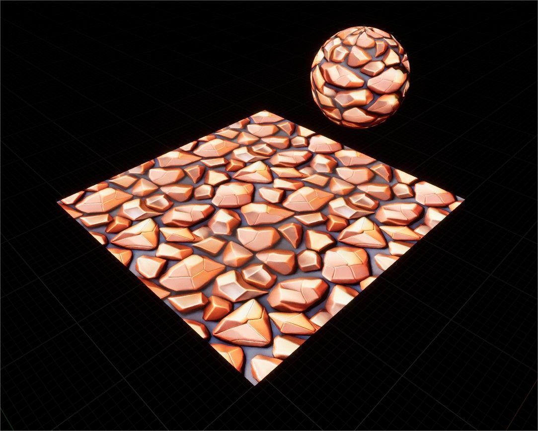 Game-Ready PBR Stylized Stockpiles Materials Mega Pack Texture_19