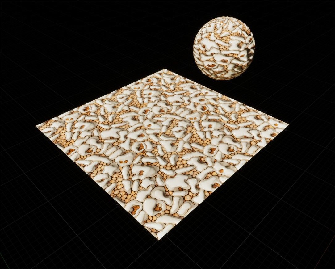 Game-Ready PBR Stylized Stockpiles Materials Mega Pack Texture_17