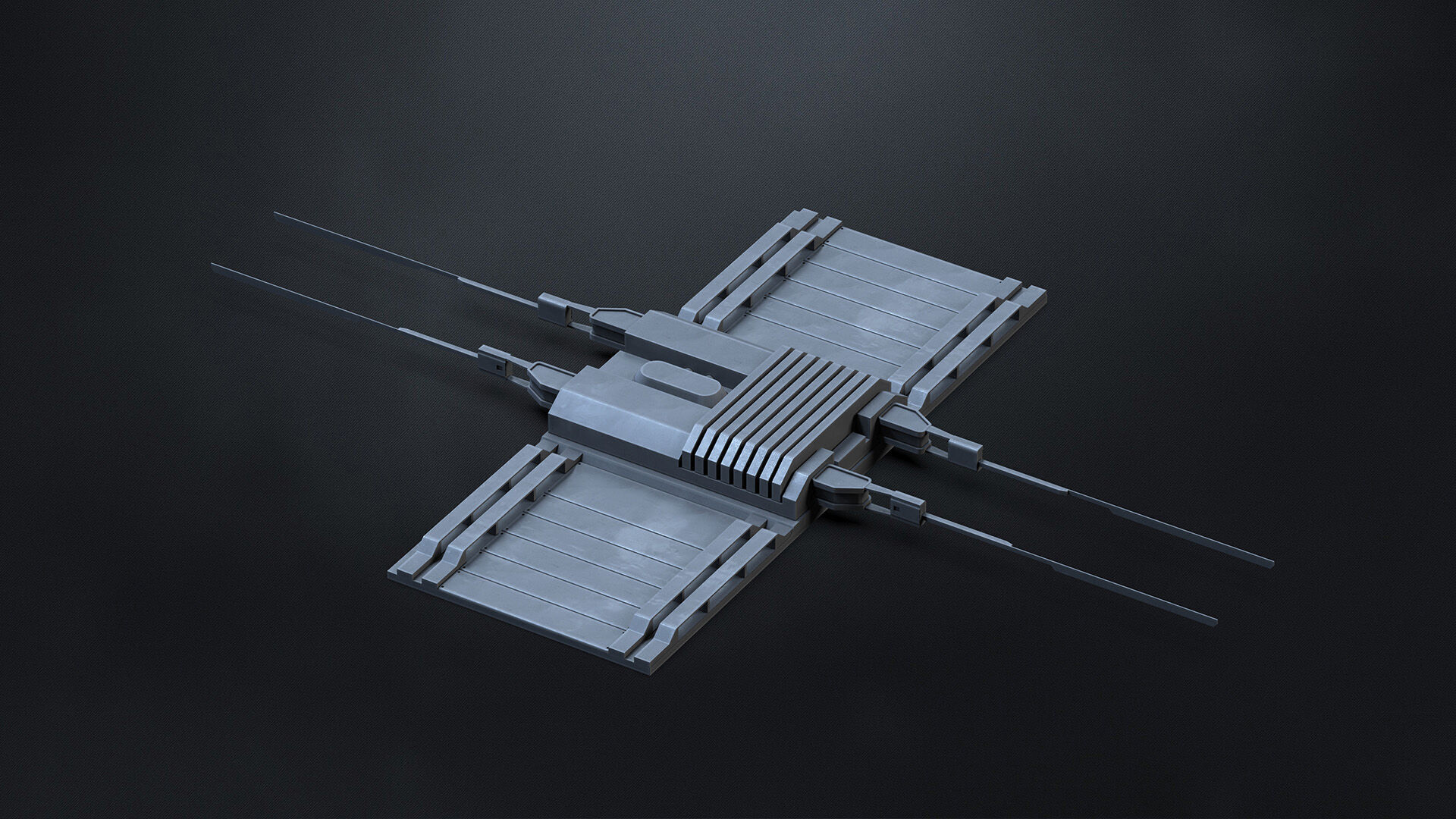 11 SUB-D Scifi Architecture Kitbash Elements Vol IV 3D model_2