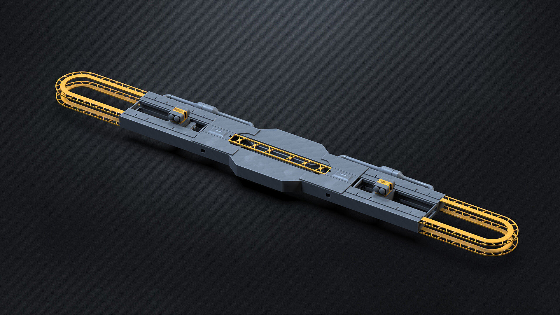 11 SUB-D Scifi Architecture Kitbash Elements Vol IV 3D model_5