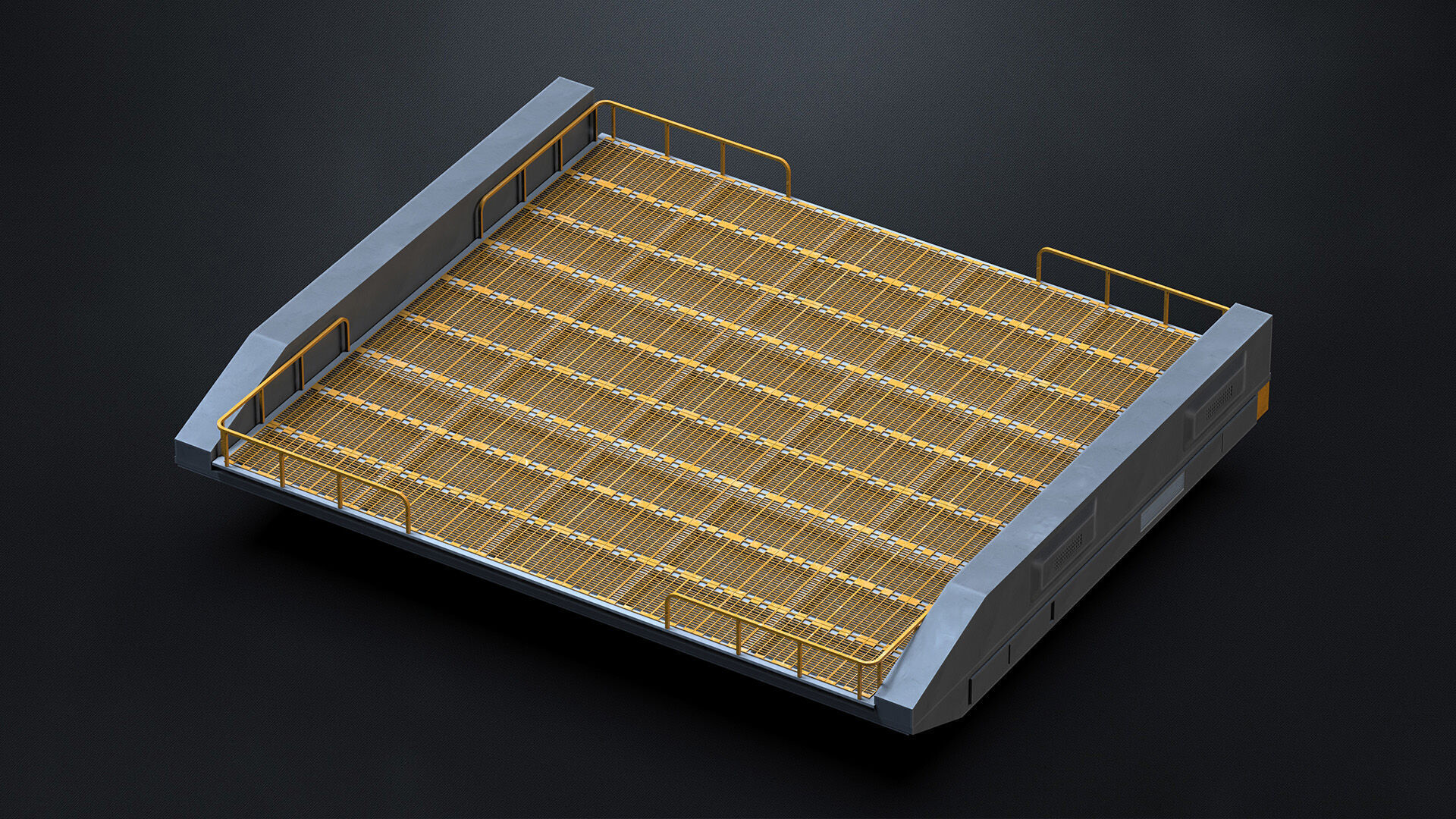 11 SUB-D Scifi Architecture Kitbash Elements Vol IV 3D model_10