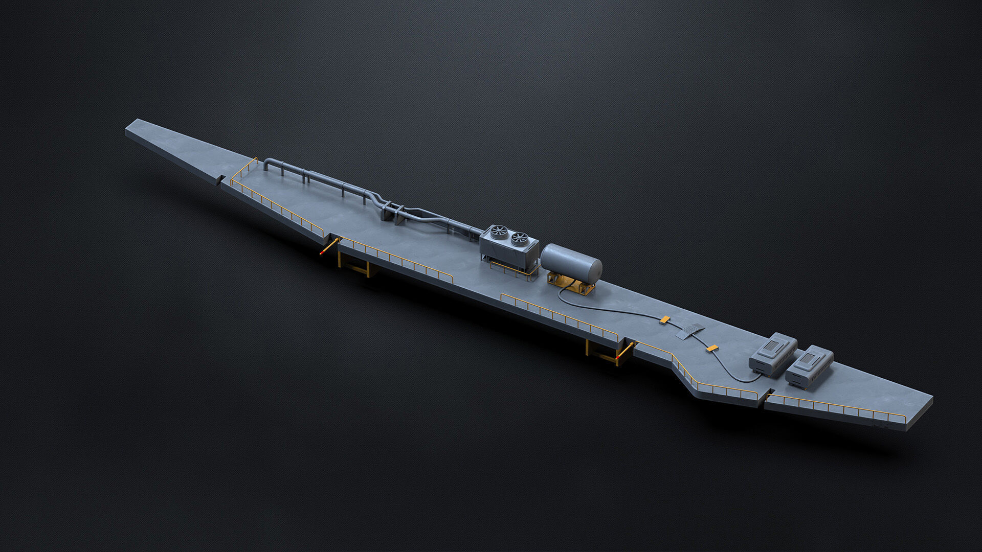 11 SUB-D Scifi Architecture Kitbash Elements Vol IV 3D model_6