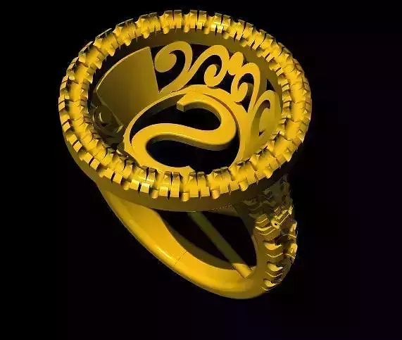 Cocktail Ring 3dm file