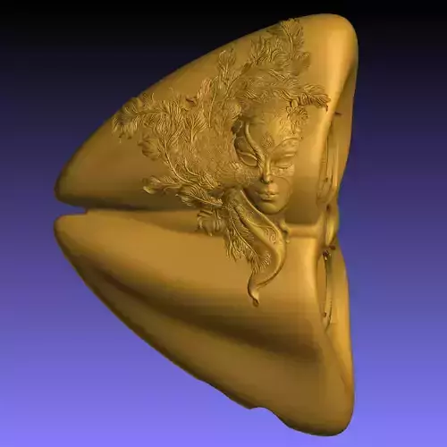 Loudspeaker enclosure NYMOS Masquee 3D print model