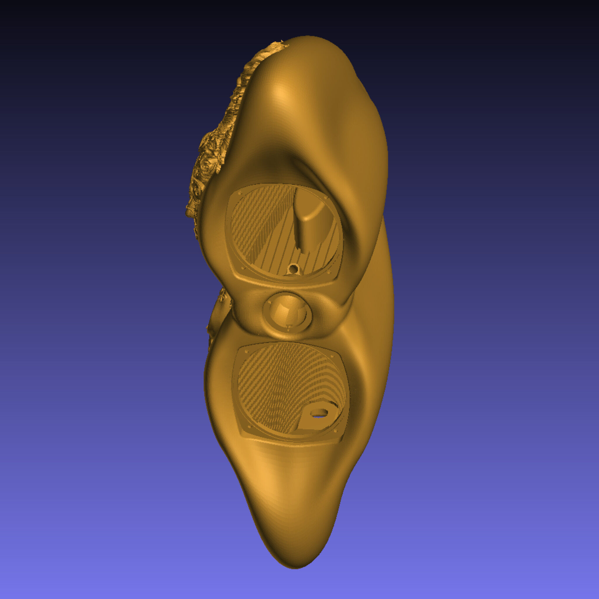 Loudspeaker enclosure NYMOS Masquee 3D print model_3