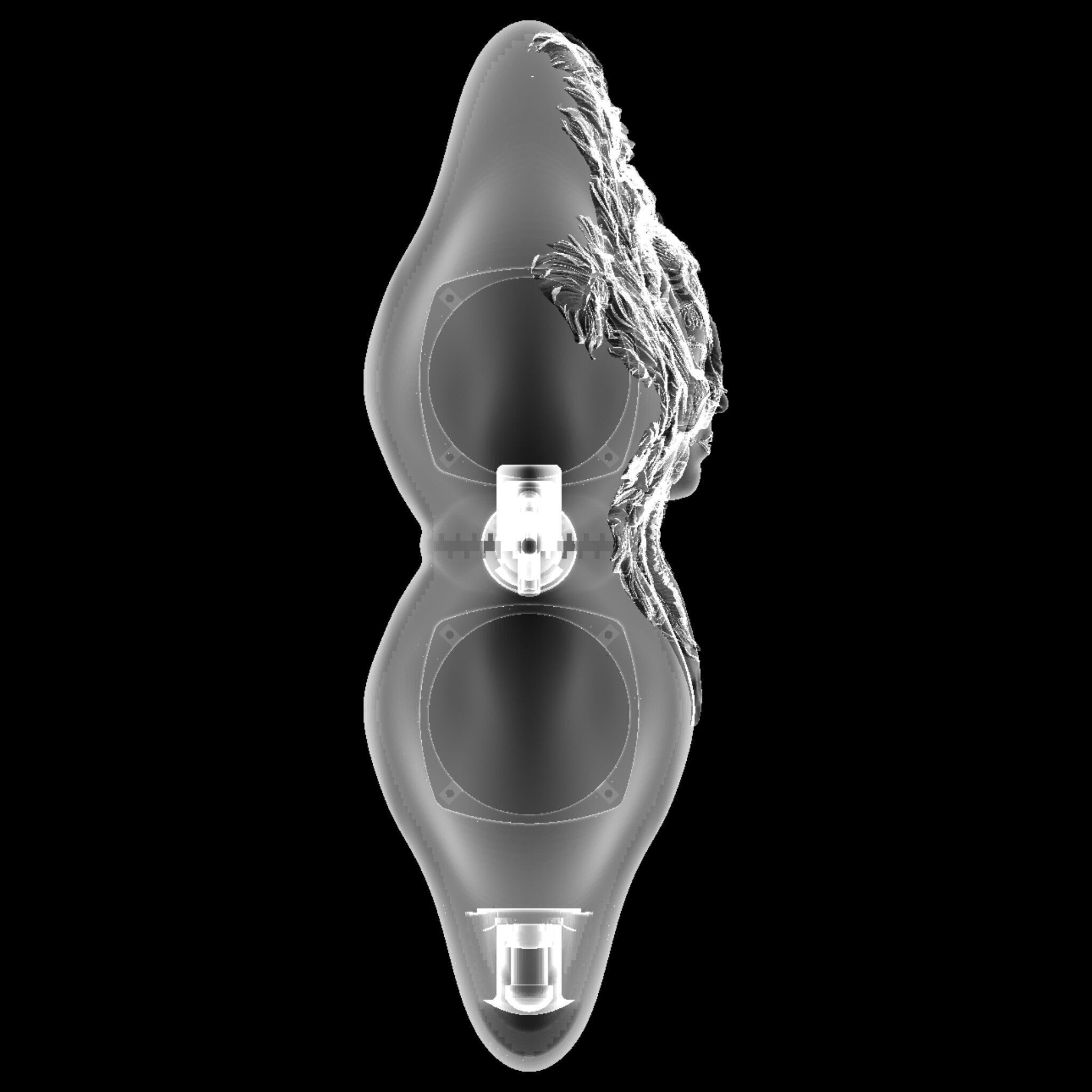 Loudspeaker enclosure NYMOS Masquee 3D print model_7