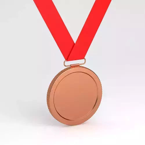 Copper Medal 3D model
