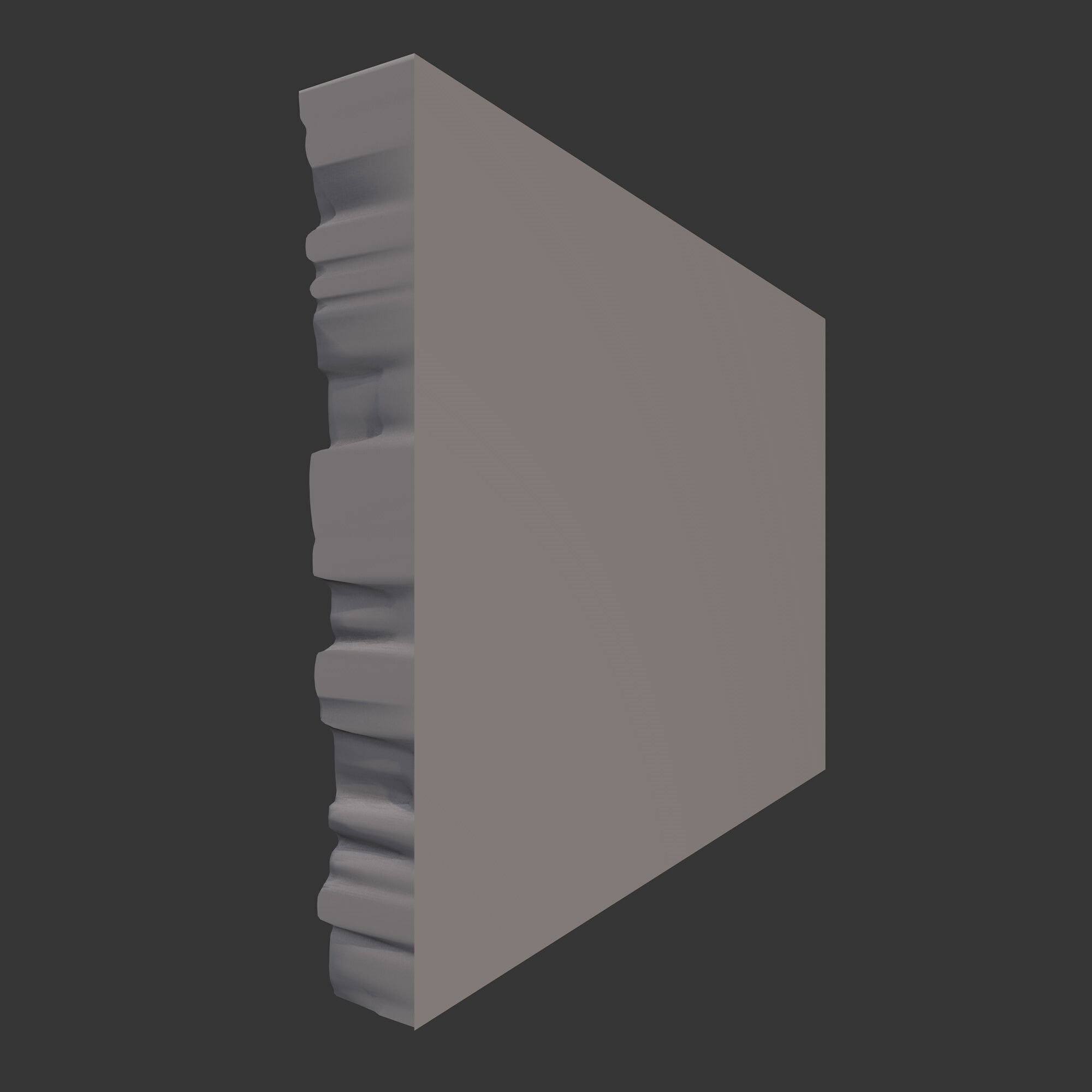 Rock Wall 6 3D model_3