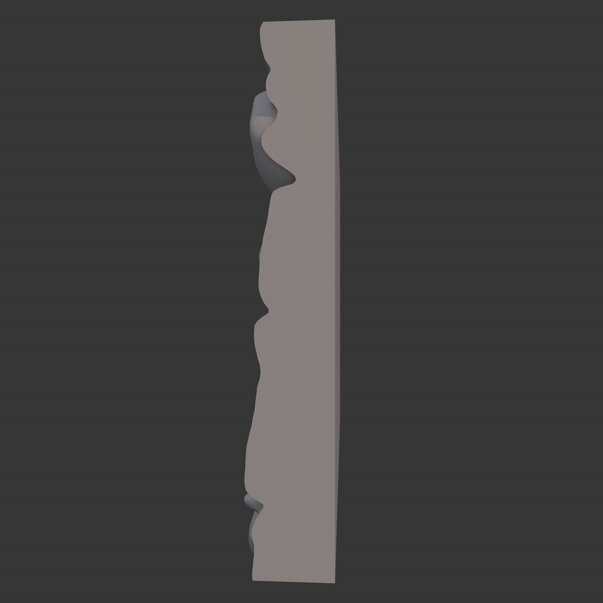 Rock Wall 3 3D model_4