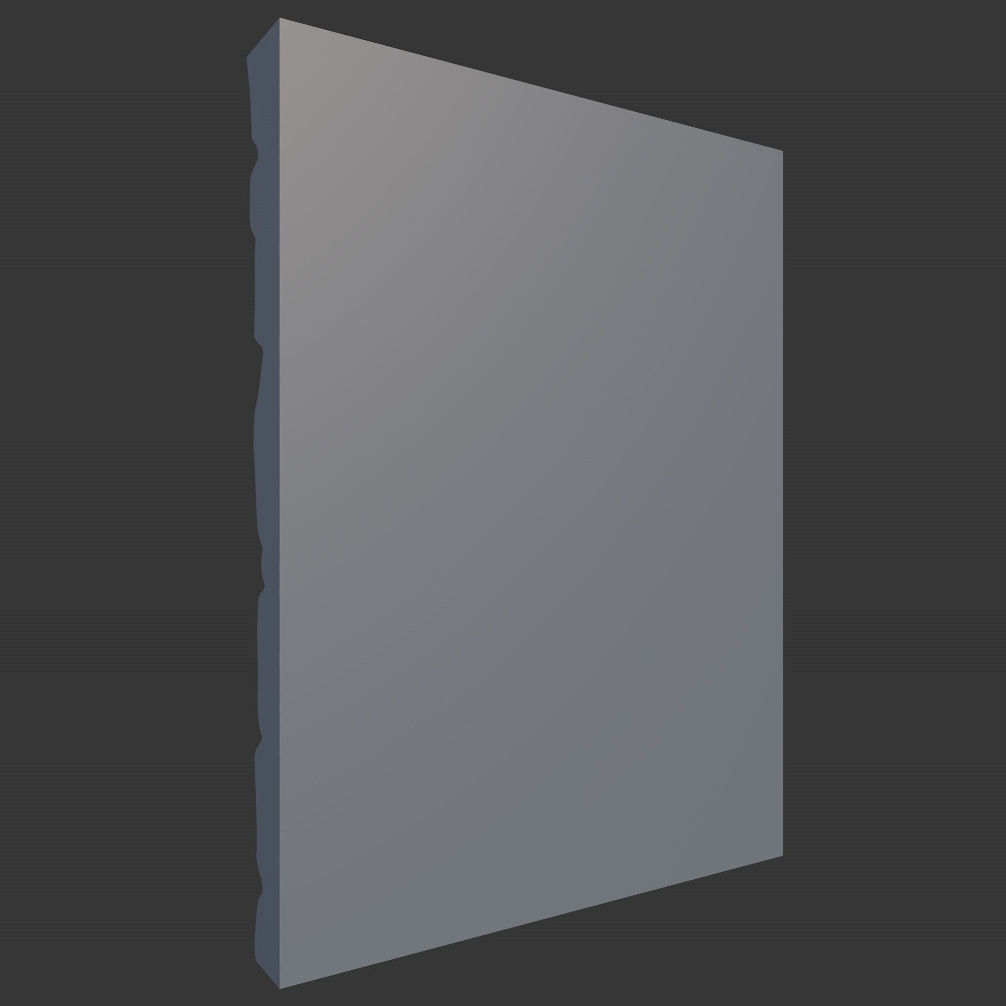 Rock Wall 16 3D model_4