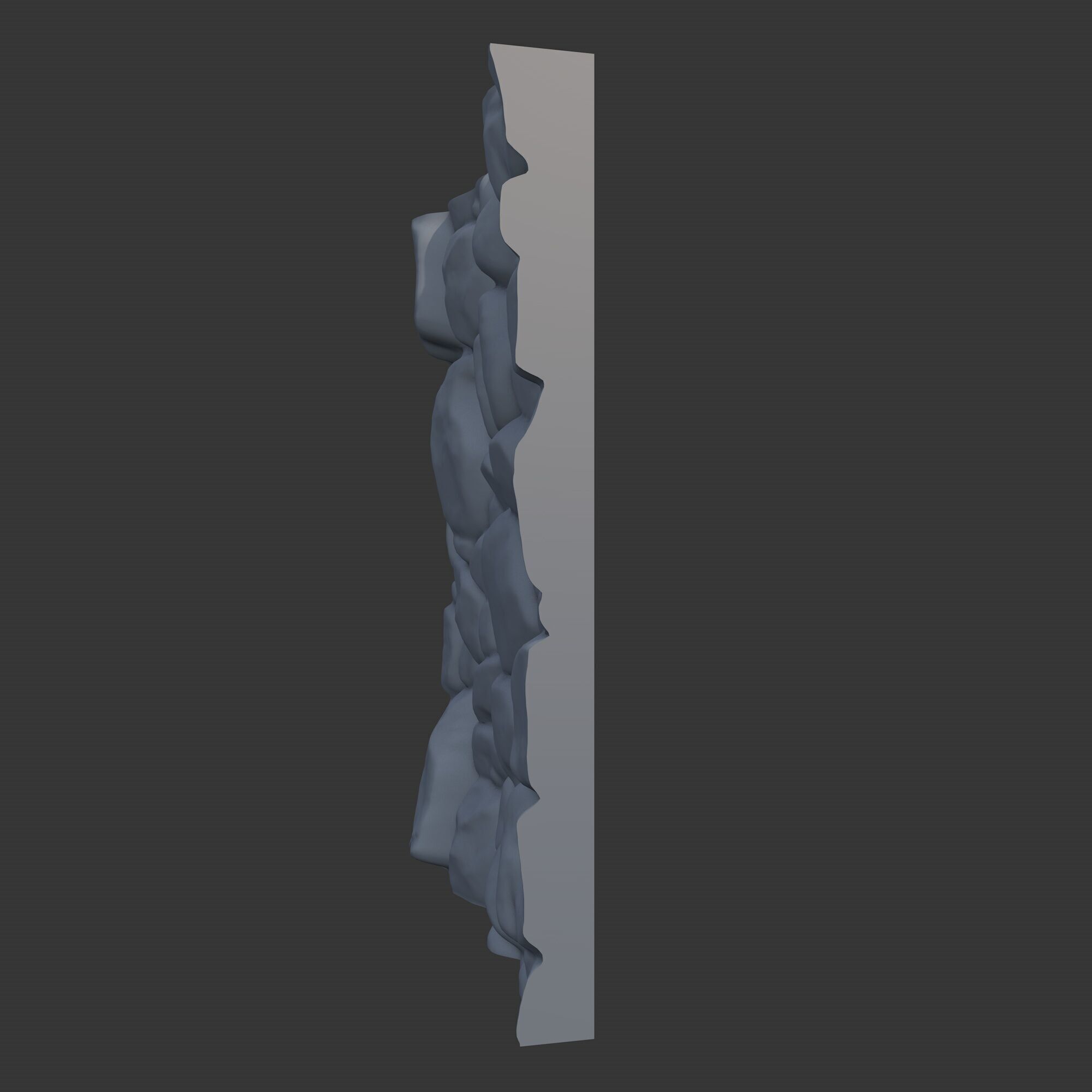 Rock Wall 16 3D model_3