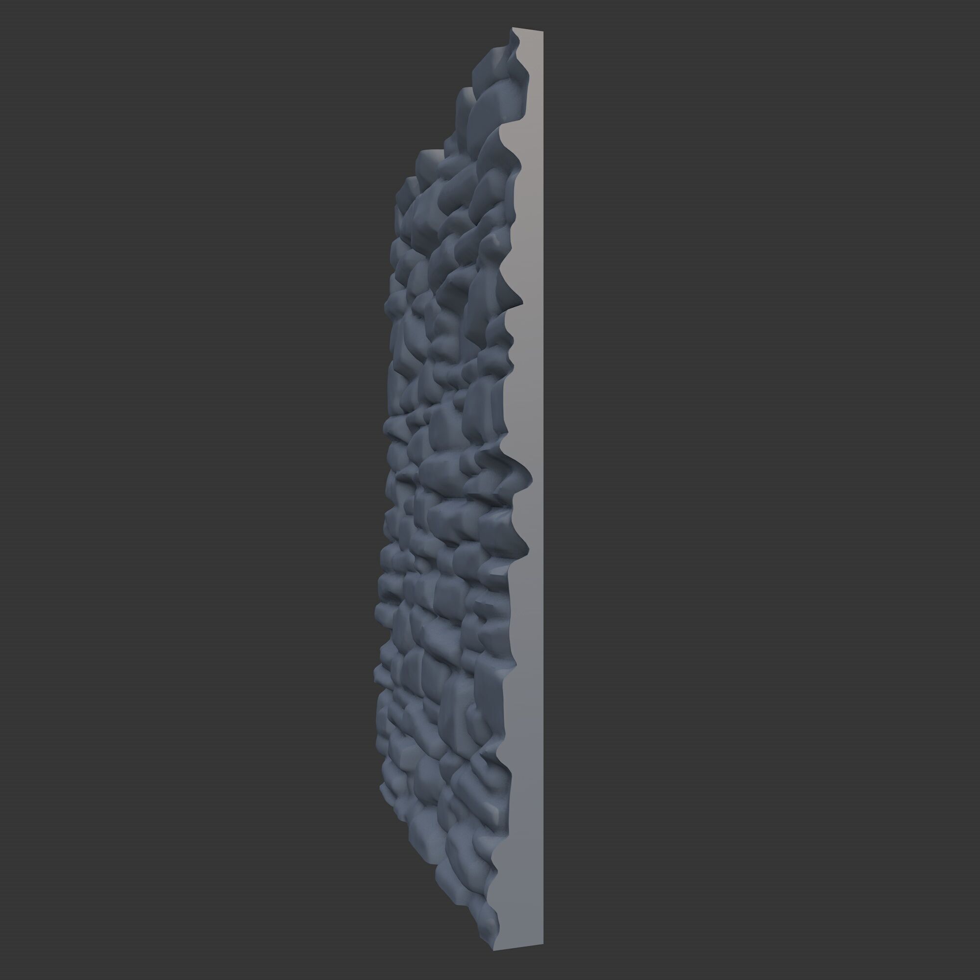 Rock Wall 15 3D model_3