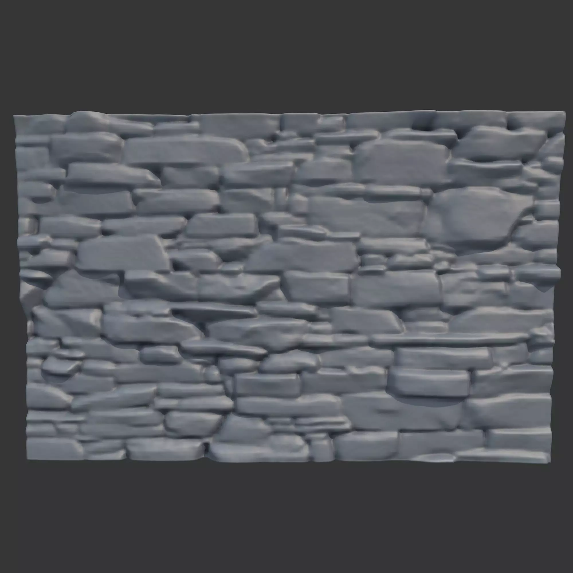 Rock Wall 13 3D model_0