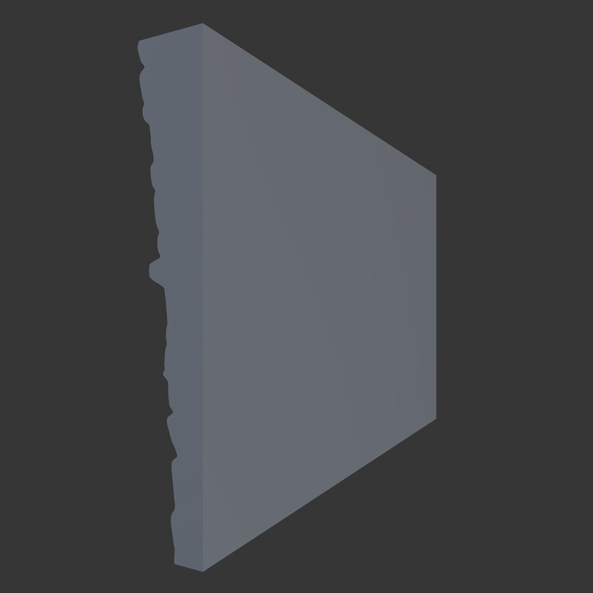 Rock Wall 13 3D model_4